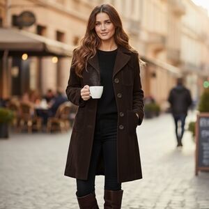 Dressy Coat by Mango Size S